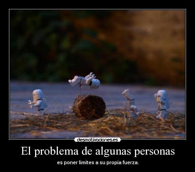 El problema de algunas personas -
