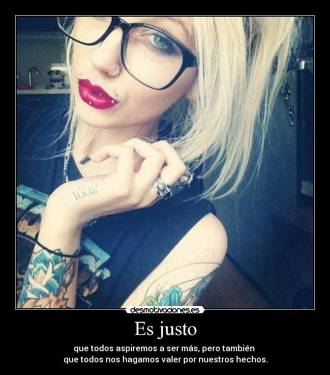 Es justo -