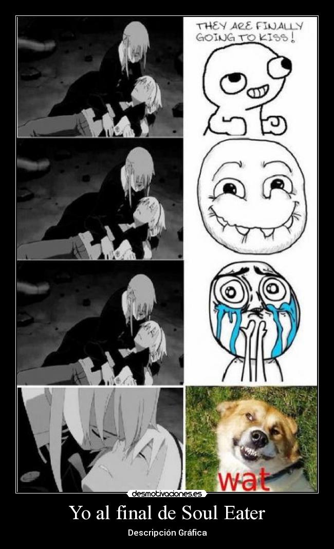 Yo al final de Soul Eater -