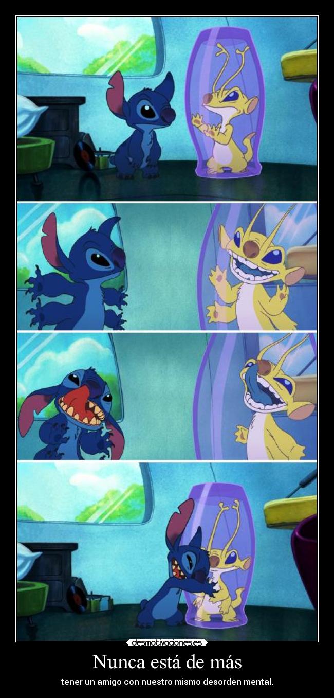 Nunca está de más -