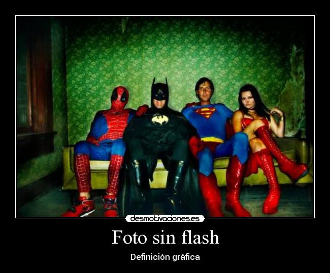 Foto sin flash - 