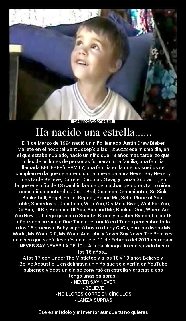 carteles justin4ever desmotivaciones