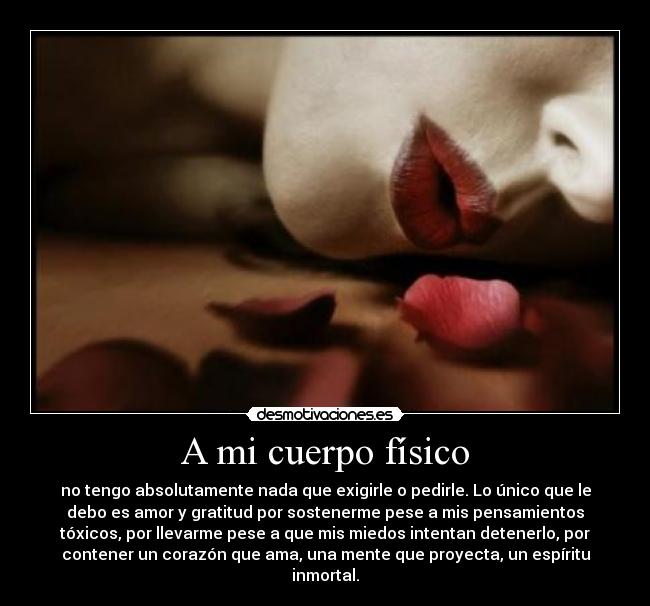 A mi cuerpo físico - 