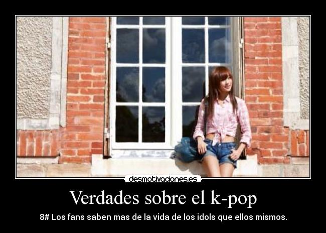 Verdades sobre el k-pop - 8# Los fans saben mas de la vida de los idols que ellos mismos.