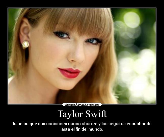 carteles taylor swift desmotivaciones