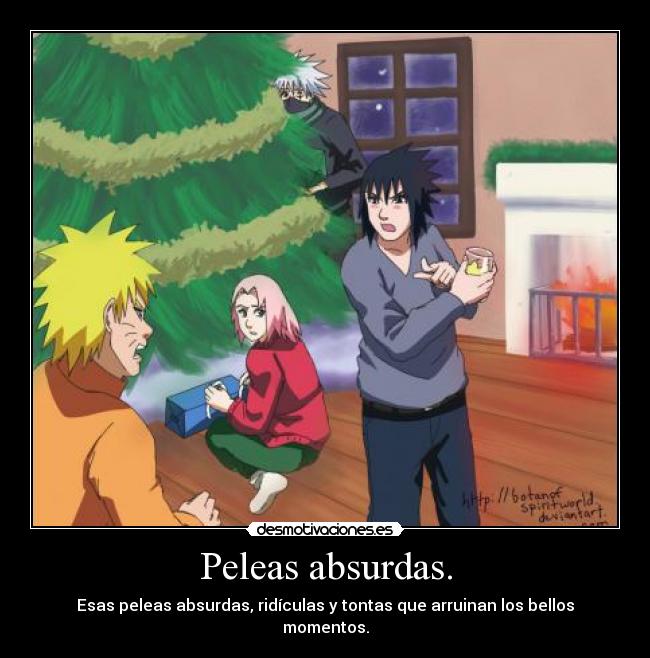Peleas absurdas. -