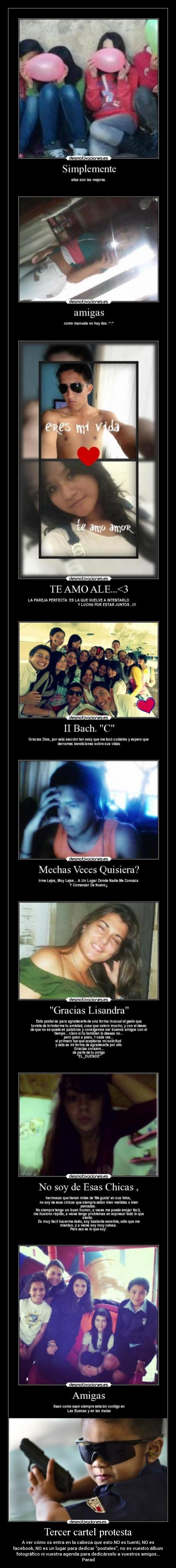 Tercer cartel protesta - 