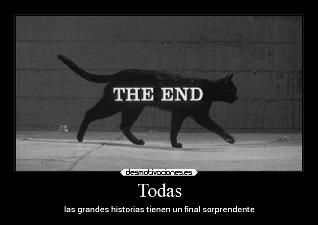Todas - las grandes historias tienen un final sorprendente