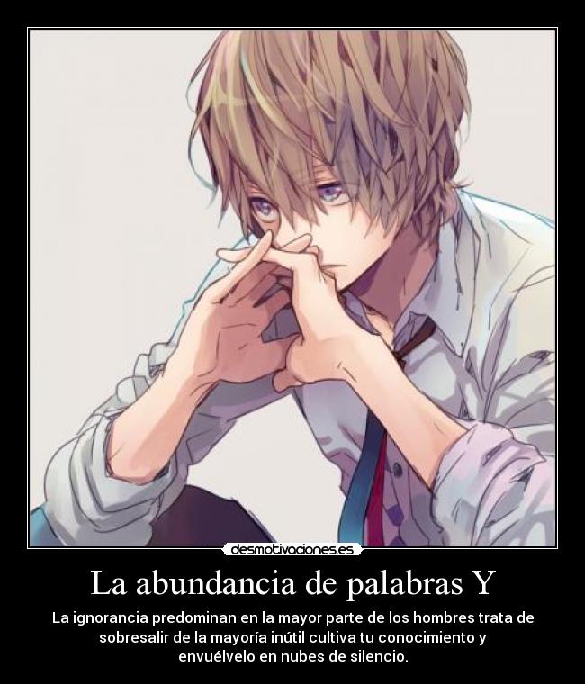 La abundancia de palabras Y - 