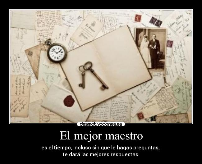 El mejor maestro - 
