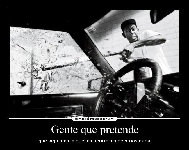 Gente que pretende - 