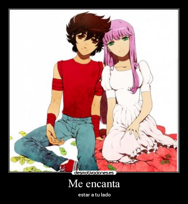 Me encanta - estar a tu lado