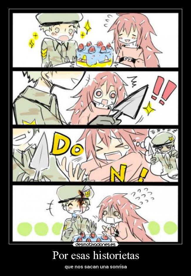 carteles sonrisa happy tree friends desmotivaciones