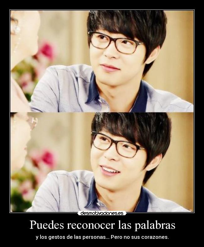 Puedes reconocer las palabras -