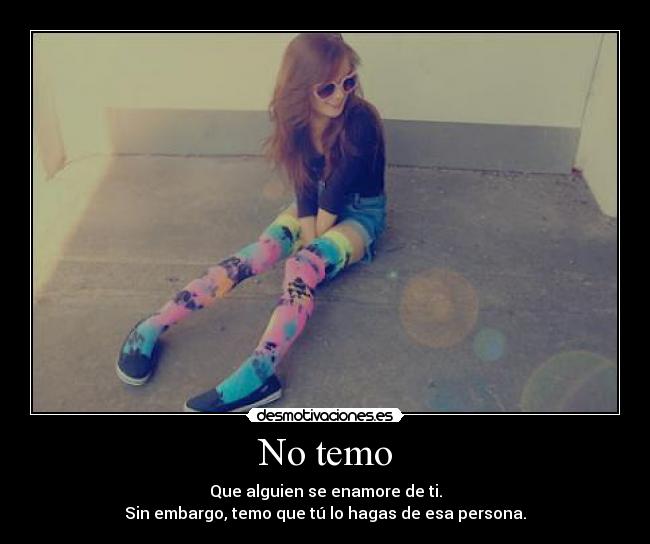 No temo - 