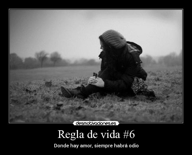 Regla de vida #6 - 