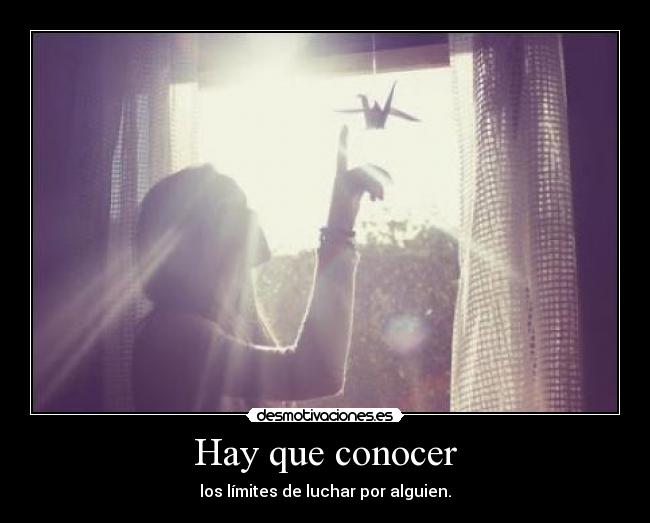 Hay que conocer - 