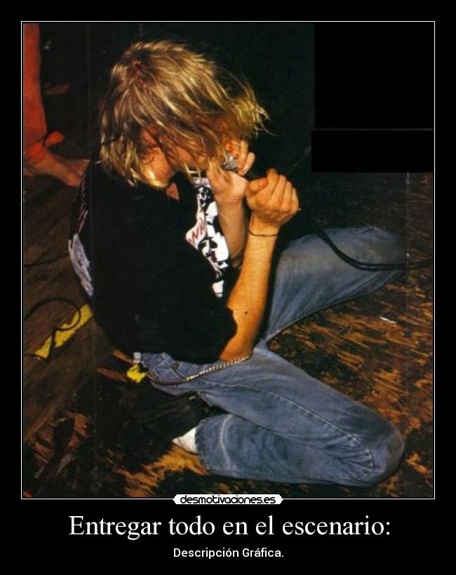 Entregar todo en el escenario: - Descripción Gráfica.