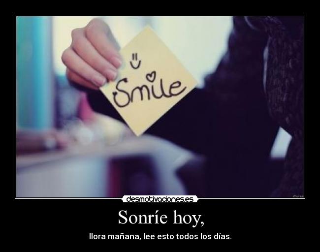 carteles smile desmotivaciones