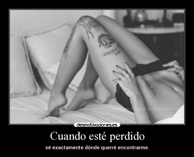 Cuando esté perdido - 