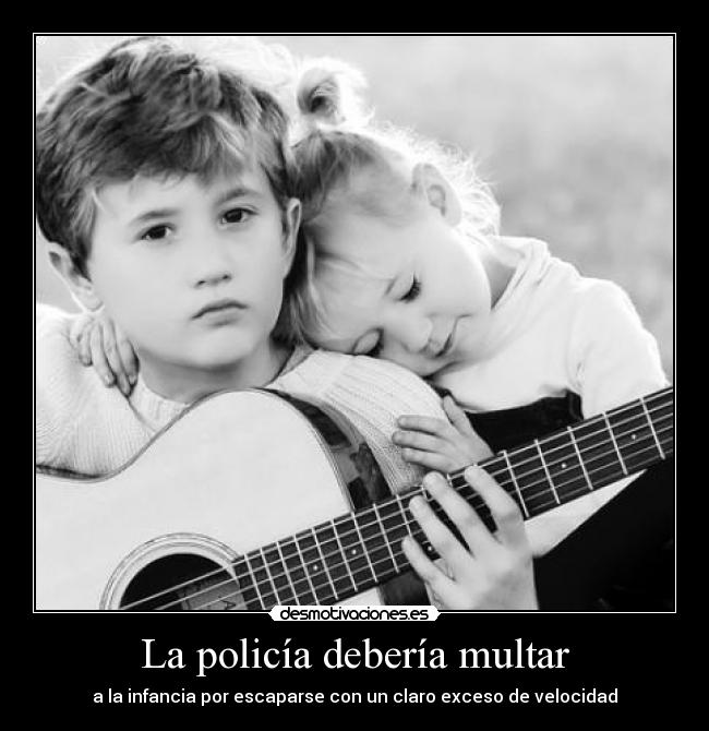 La policía debería multar - 