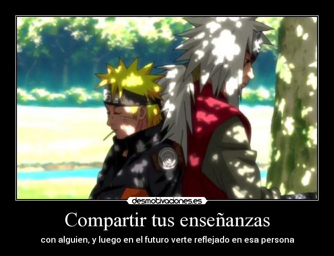 Compartir tus enseñanzas - 