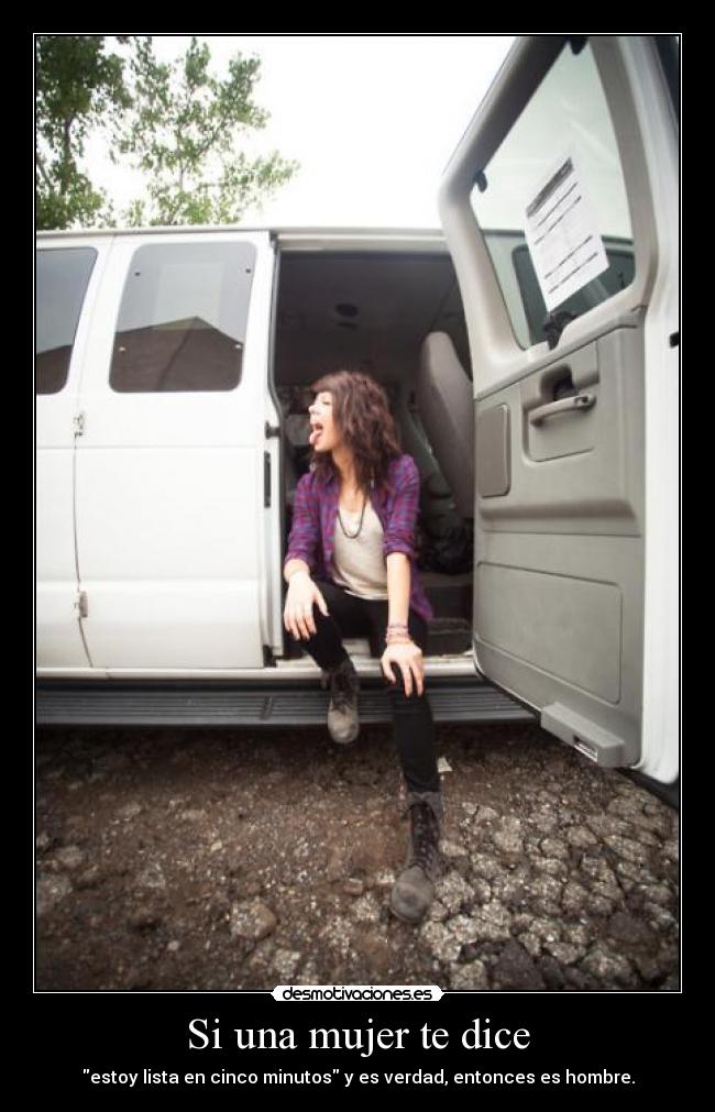 Si una mujer te dice -