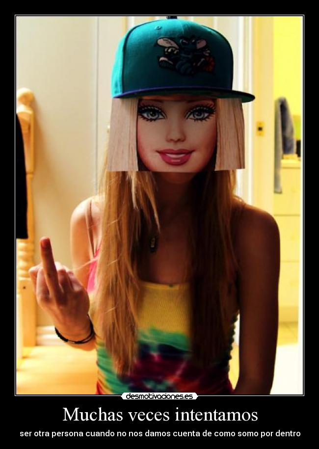 Muchas veces intentamos -