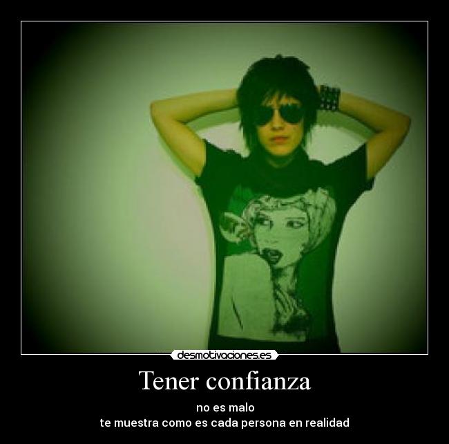 Tener confianza - 