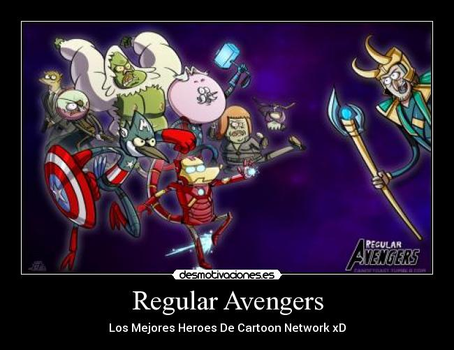 Regular Avengers - Los Mejores Heroes De Cartoon Network xD