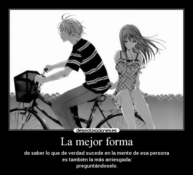 carteles manga weheartit tumblr mejor forma saber verdad mente persona arriesgado preguntar desmotivaciones