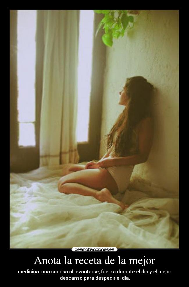 Anota la receta de la mejor -