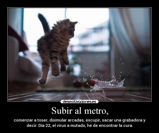 Subir al metro, -