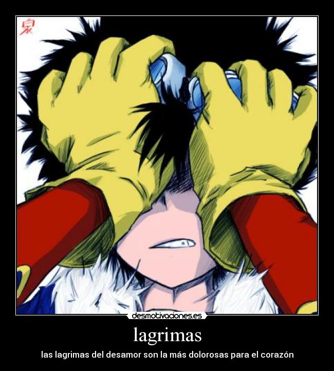 lagrimas -