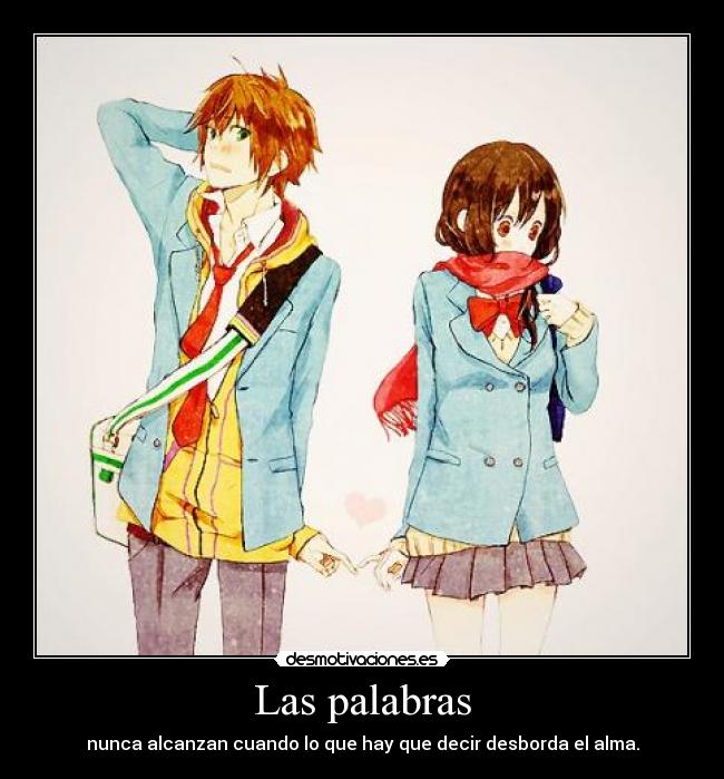 Las palabras -
