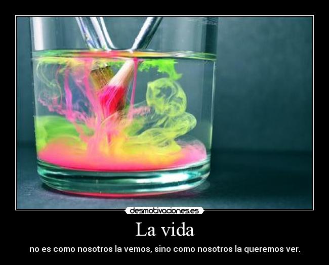 La vida -