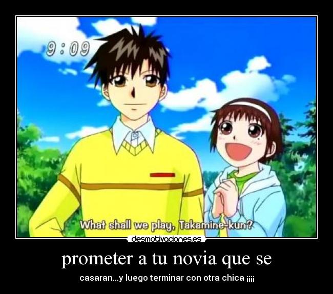 carteles kiyo anime konjiki gash bell desmotivaciones