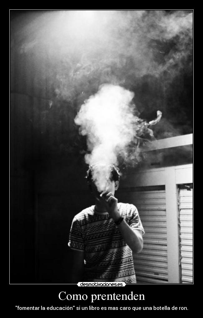 Como prentenden - fomentar la educación si un libro es mas caro que una botella de ron.