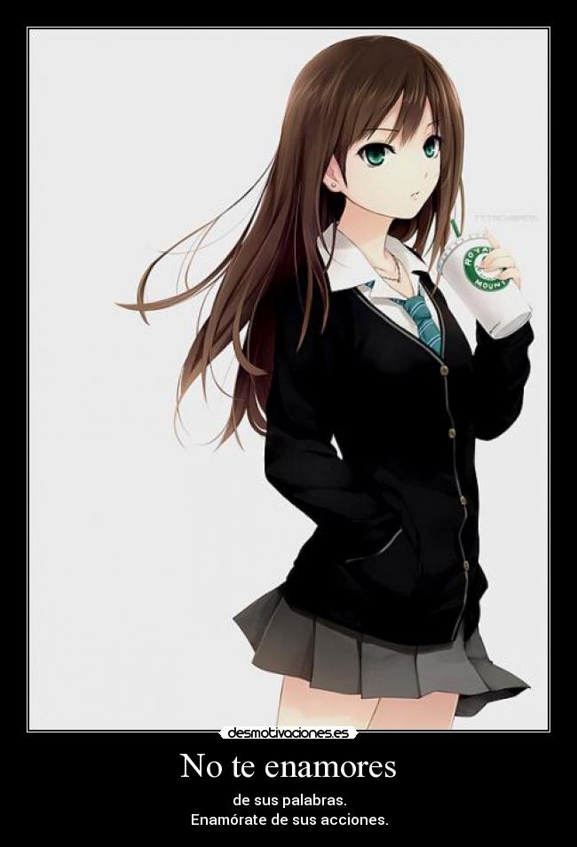 No te enamores -
