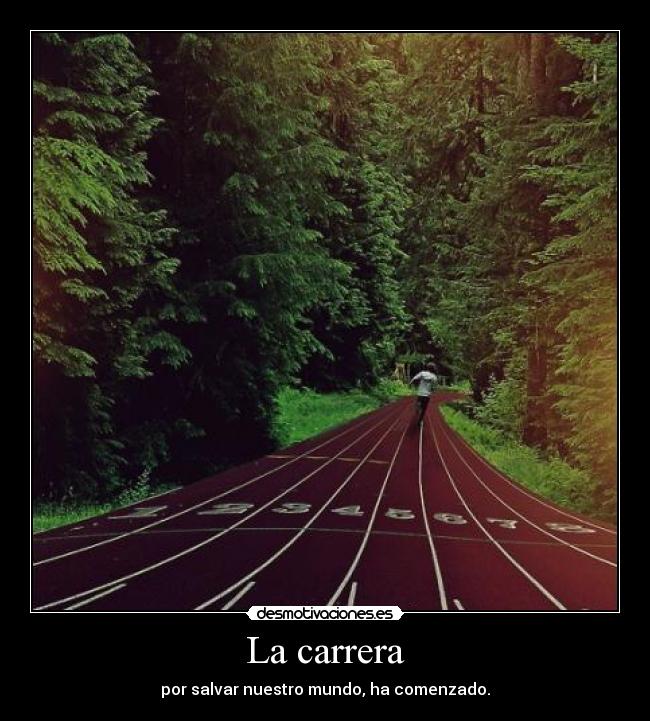 La carrera -