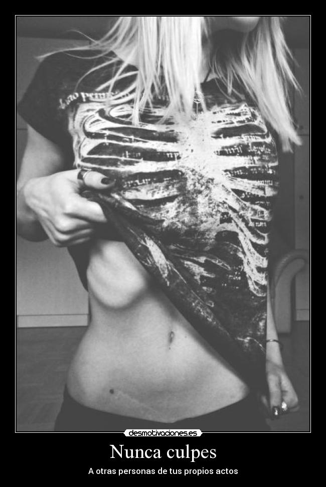 Nunca culpes -
