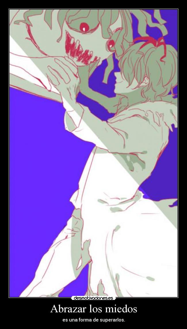 Abrazar los miedos -
