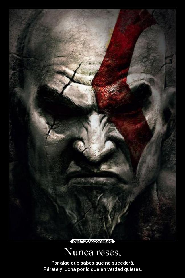 Nunca reses, - Por algo que sabes que no sucederá,
Párate y lucha por lo que en verdad quieres.