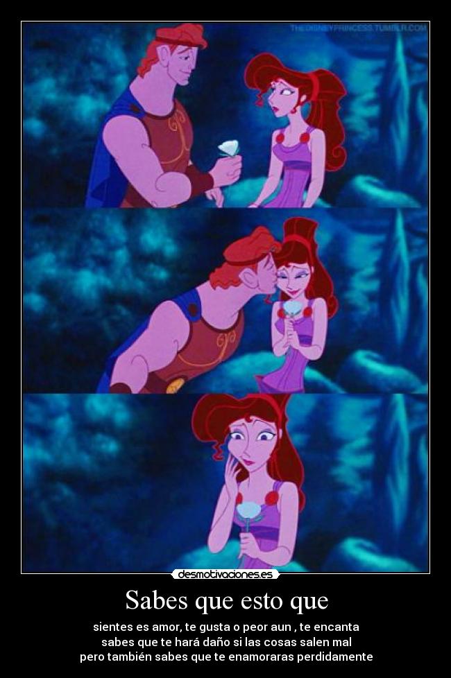 Sabes que esto que -