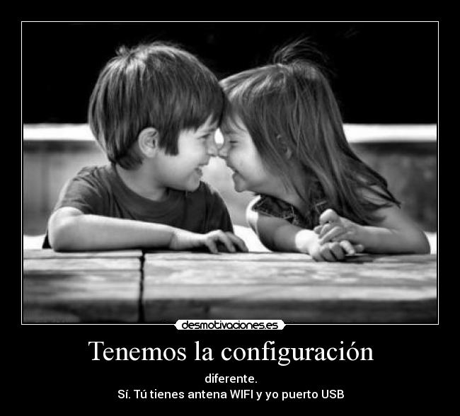 carteles usb and wifi ninos amor inocencia cute desmotivaciones