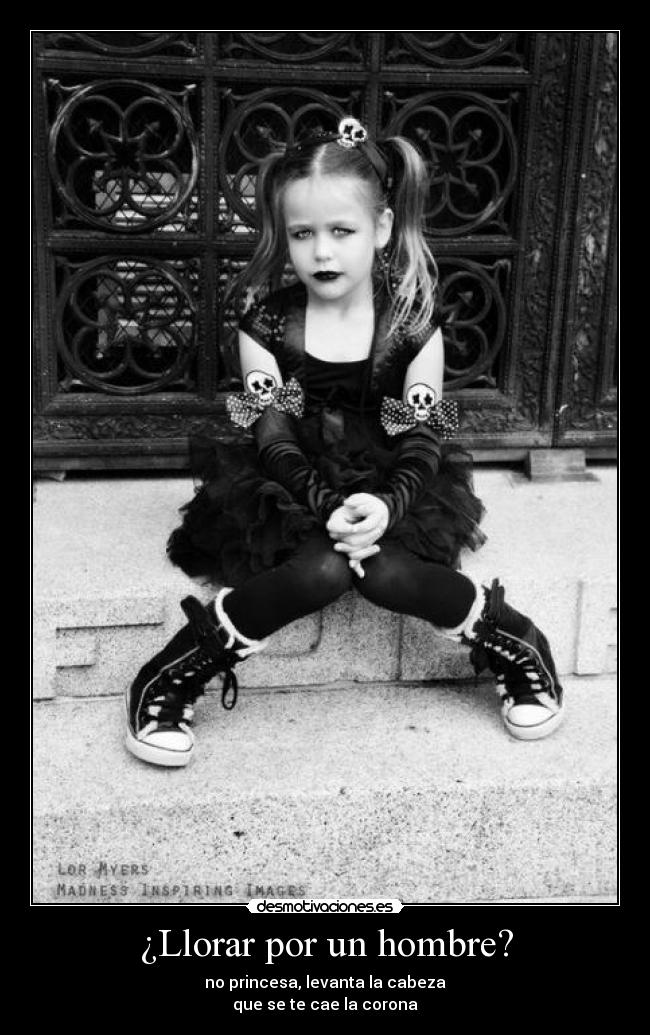 carteles llorar amor emos negro rock genial chemical romance guapa love nina gorda flaca desmotivaciones