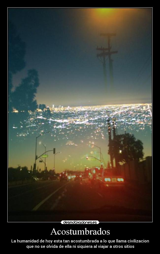 Acostumbrados -