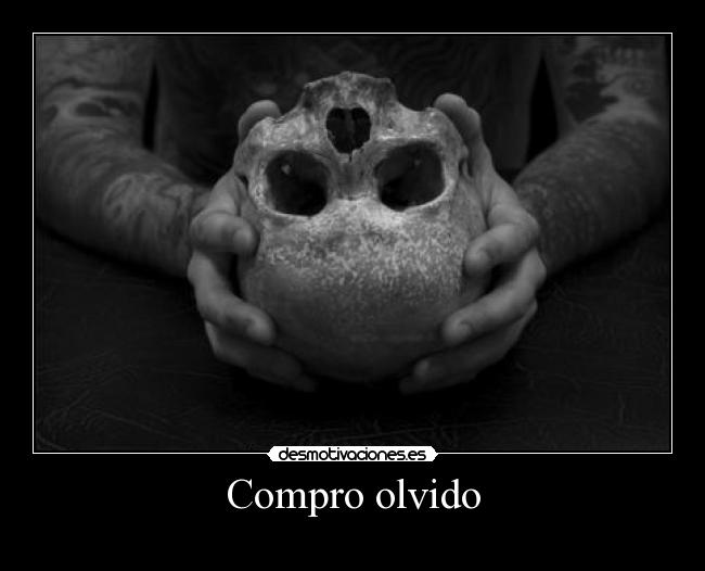 Compro olvido -