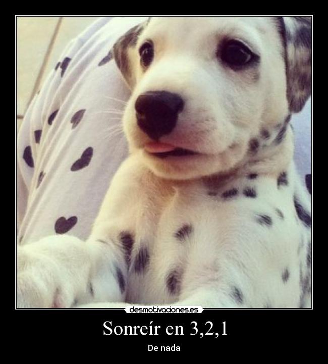 Sonreír en 3,2,1 -