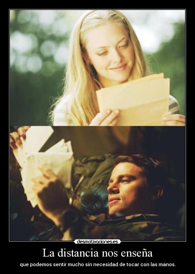 La distancia nos enseña -